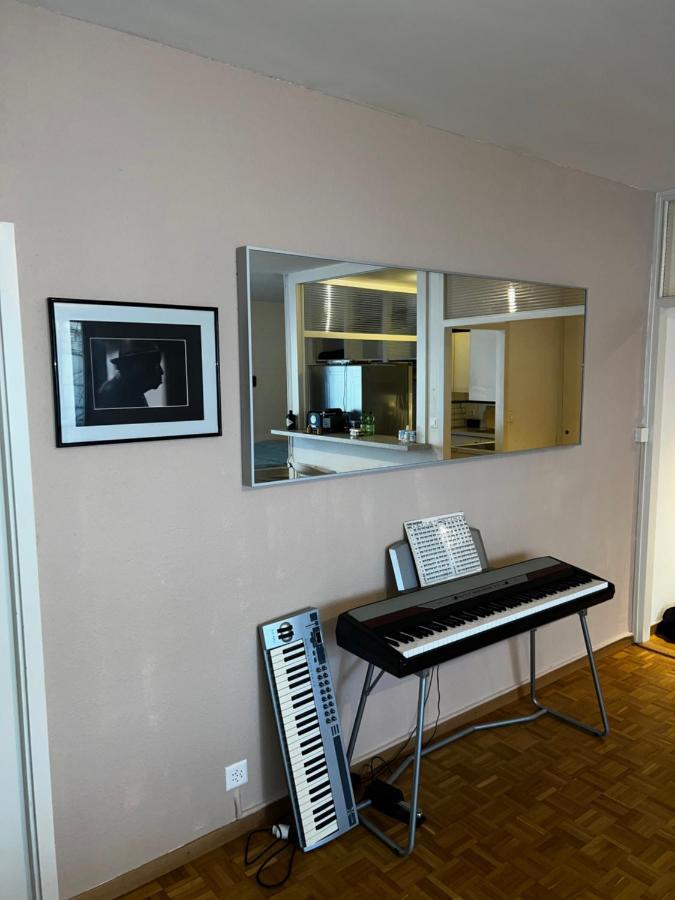 Beautiful Large Studio In Center Of Geneva Free Wifi Apartamento Exterior foto
